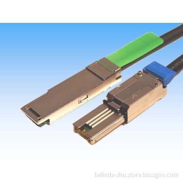 Qsfp Sff-8436 to Sff-8088 External Mini Sas Cable